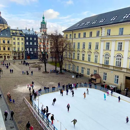 Luxury With Rynok Square View * Leópolis