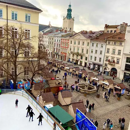 Luxury With Rynok Square View アパート