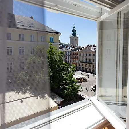 Luxury With Rynok Square View Leópolis