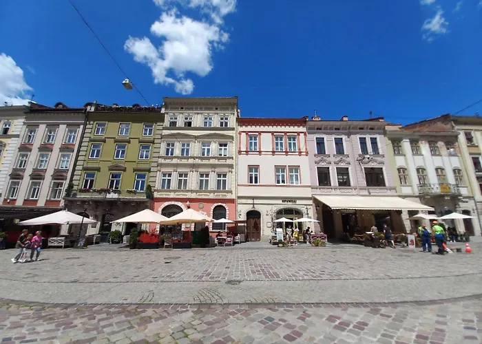 Luxury With Rynok Square View * Leópolis